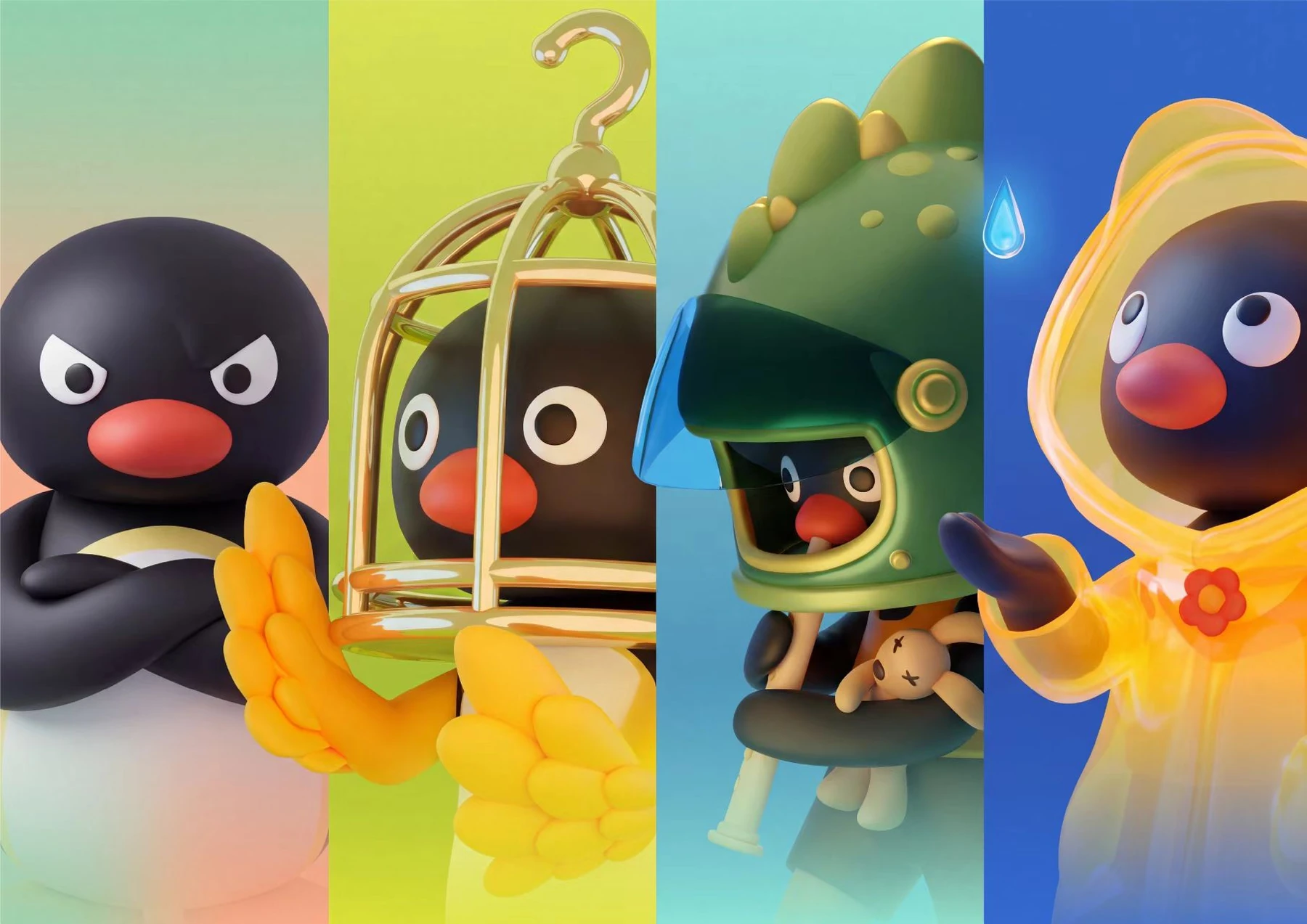 Pingu 盲盒设计长页模块 1