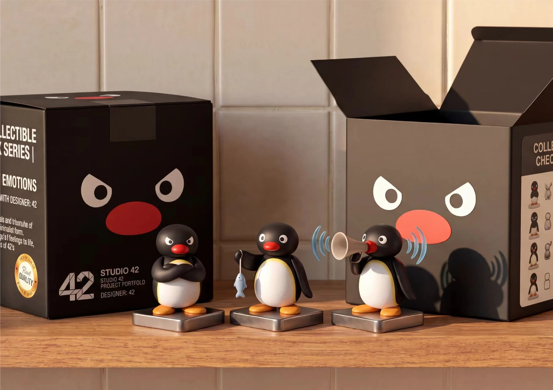 Pingu 盲盒设计长页模块 4