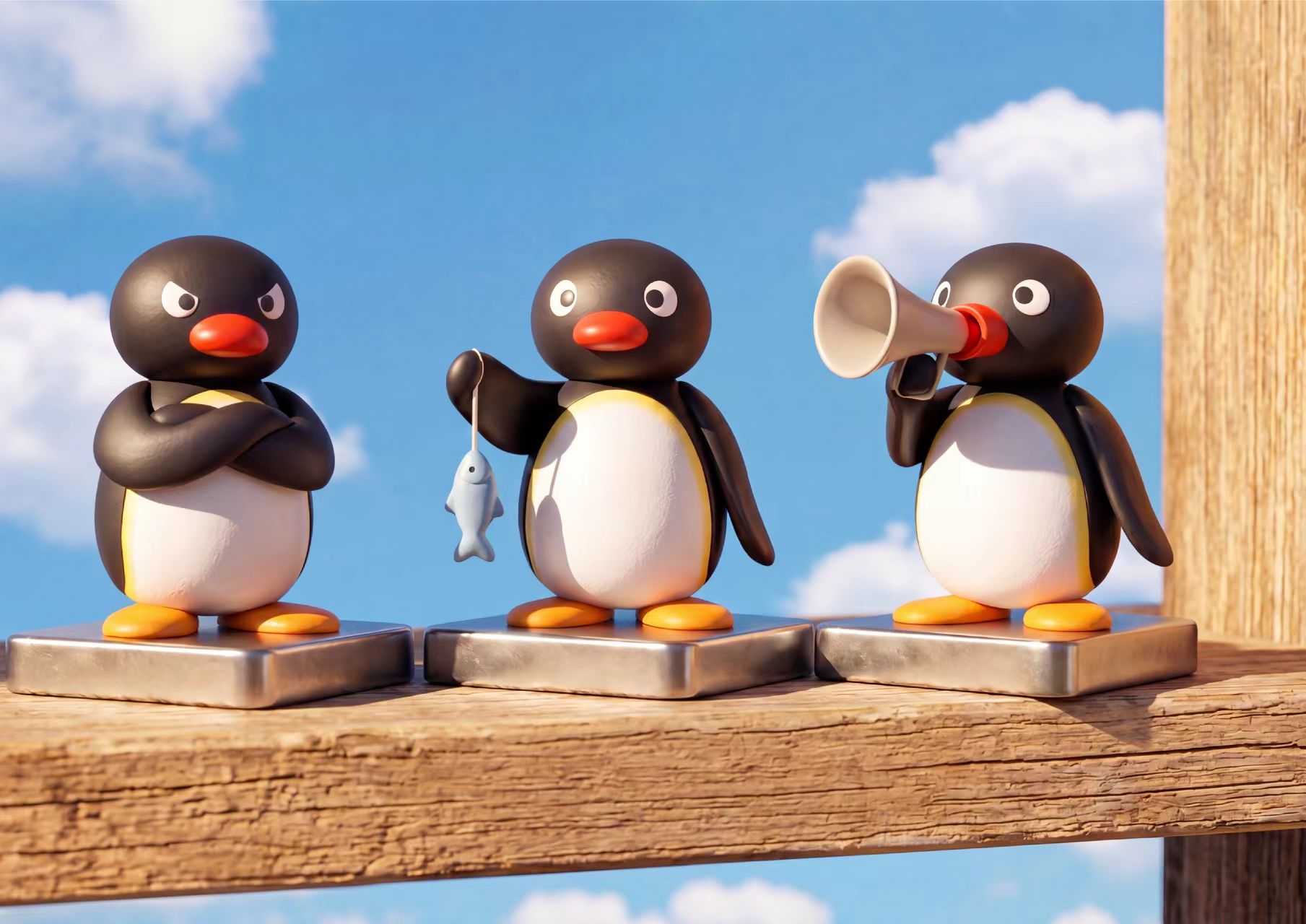 Pingu 盲盒角色场景展示